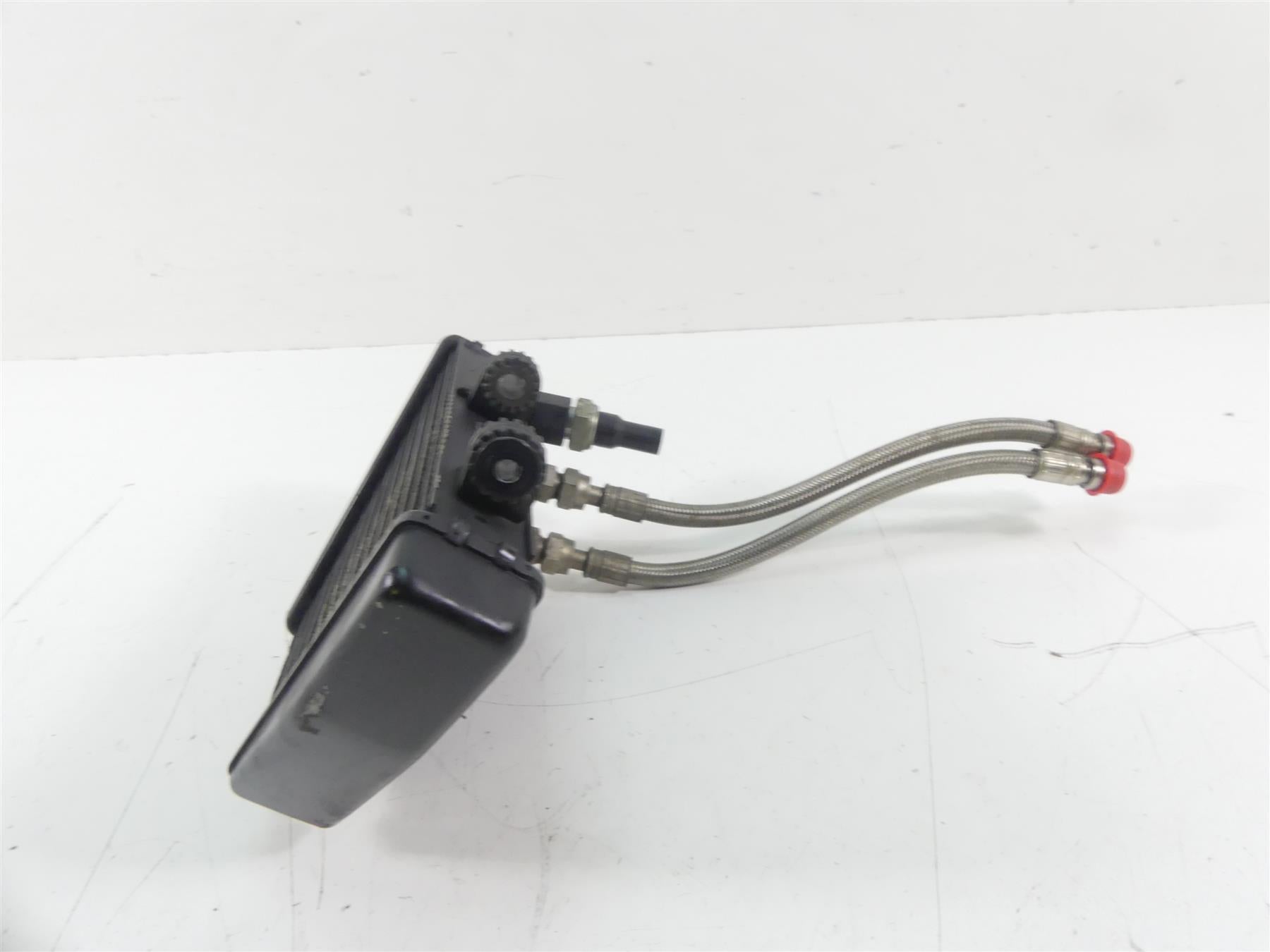 2015 Ducati Diavel Carbon Red Oil Cooler Radiator + Mount & Lines -Read 54840941 {{ shop.shopifyCountryName }} - Mototech271