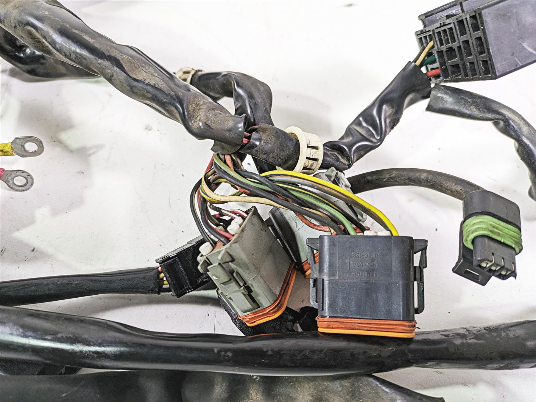 2003 Harley Dyna FXDL Low Rider 100TH Wiring Harness Loom -No Cuts 69558-01 {{ shop.shopifyCountryName }} - Mototech271