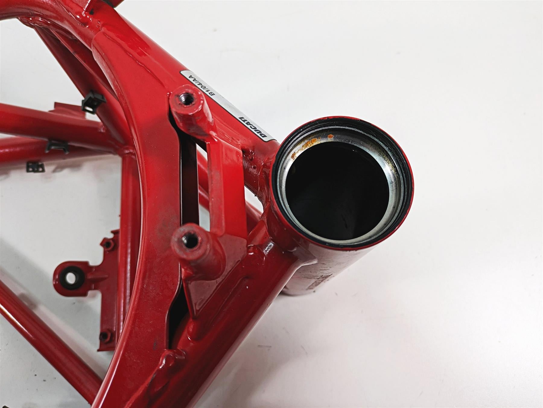 2011 Ducati Hypermotard 1100 Evo SP Straight Main Frame Chassis With Salvage Washington Title - 47017011BA {{ shop.shopifyCountryName }} - Mototech271