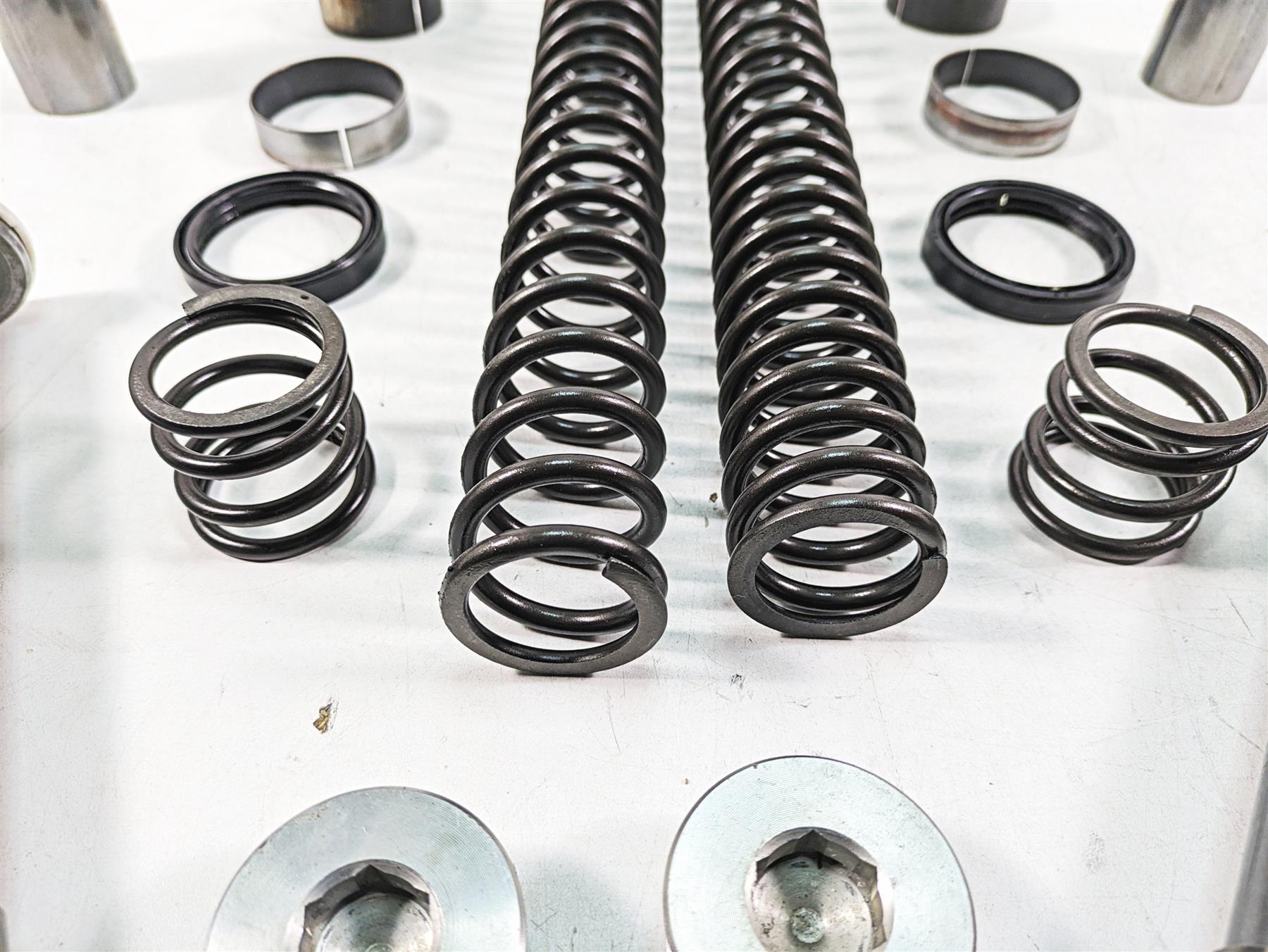 2020 Harley Touring FLHX Street Glide Front Fork Internals Springs Set 45500337 {{ shop.shopifyCountryName }} - Mototech271