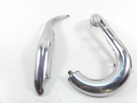 2014 Harley FXDF Dyna Fat Bob Front Rear Header Pipe Heat Shield Set 64830-08 {{ shop.shopifyCountryName }} - Mototech271