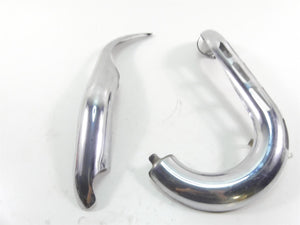 2014 Harley FXDF Dyna Fat Bob Front Rear Header Pipe Heat Shield Set 64830-08 | Mototech271