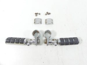 2006 Harley Touring FLHTCUI Electra Glide Front Chrome Highway Guard Foot Pegs