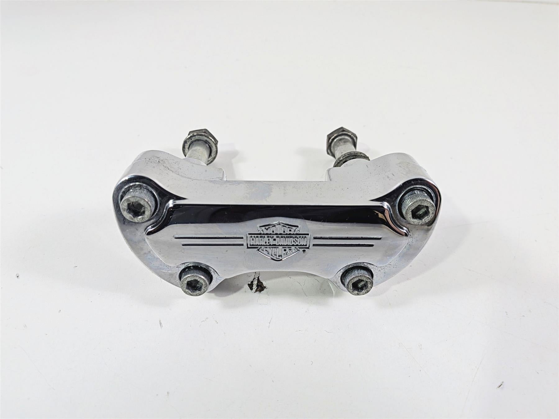 1998 Harley Dyna FXDL Low Rider Handlebar Riser Holder Clamps 56119-77A {{ shop.shopifyCountryName }} - Mototech271