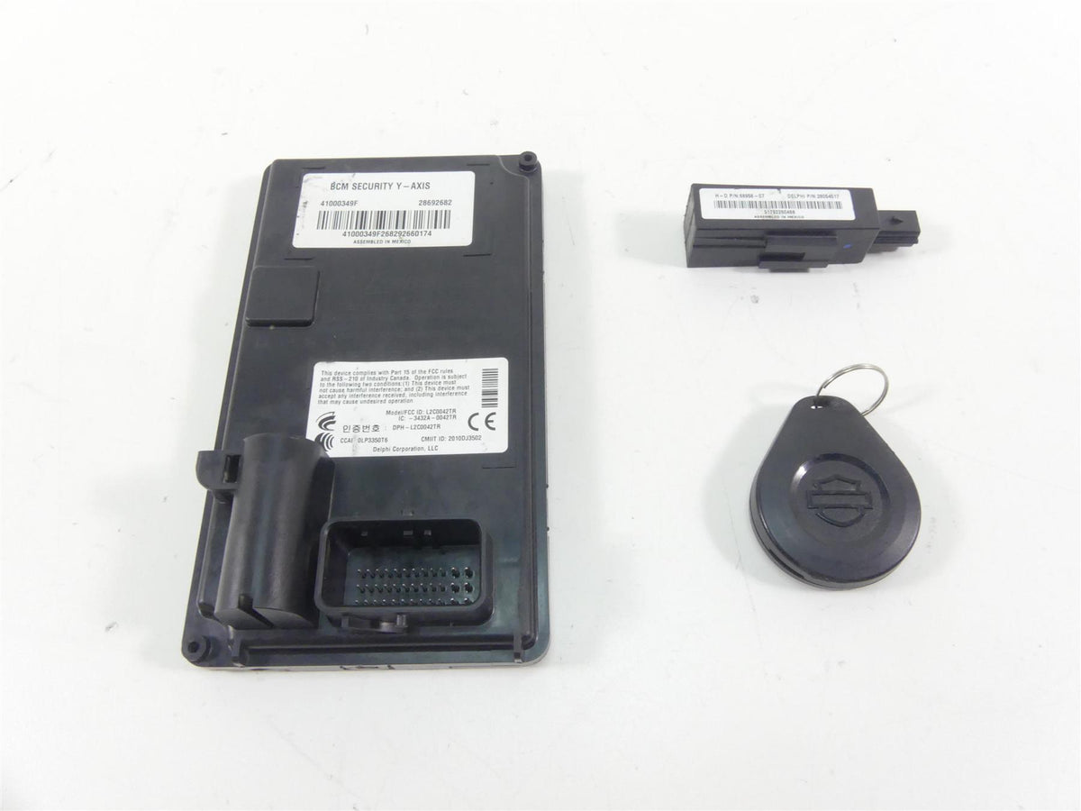 2020 Harley Softail FXBB Street Bob Bcm Security Y-Axis + Fob Key Set 41000349F {{ shop.shopifyCountryName }} - Mototech271