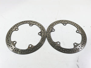 2004 BMW R1150GS R21 Front Brake Disc Rotor Set L 34112314893 R 34112314894 | Mototech271