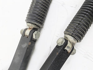 2010 Harley Dyna FXDB Street Bob Rear Passenger Footpeg Set 49224-06A 49230-06