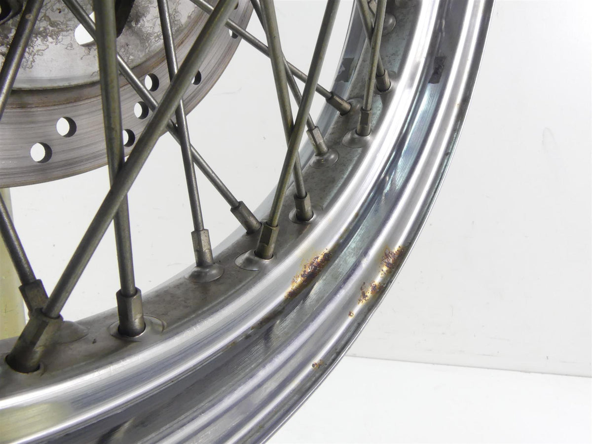 2003 Honda VTX1300 S Straight Spoke Front Wheel Rim 17x3 44650-MEA-671 {{ shop.shopifyCountryName }} - Mototech271
