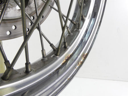2003 Honda VTX1300 S Straight Spoke Front Wheel Rim 17x3 44650-MEA-671 {{ shop.shopifyCountryName }} - Mototech271