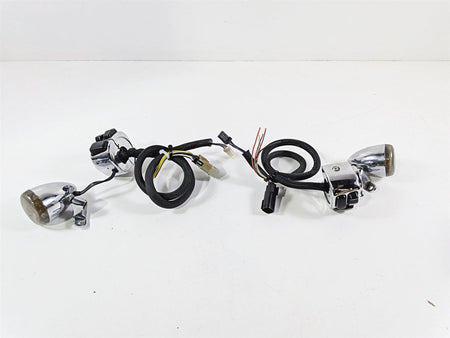 2008 Harley FXDSE CVO Dyna Left & Right Chrome Hand Control Switch 71682-06A-Mototech271