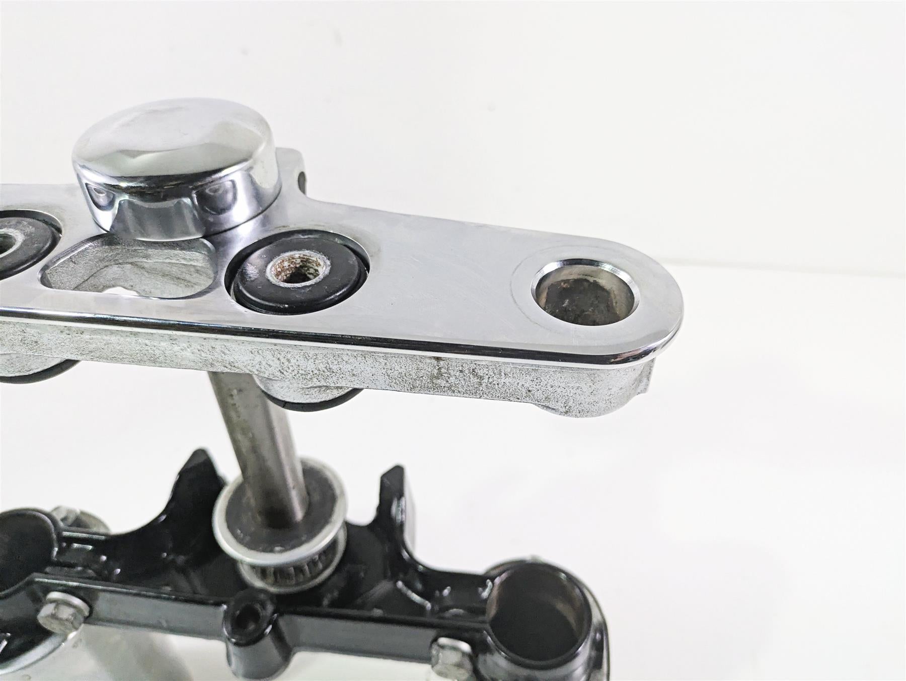 2014 Harley FLS Softail Slim Lower & Upper Triple Tree Set 45605-00A 45456-86B {{ shop.shopifyCountryName }} - Mototech271