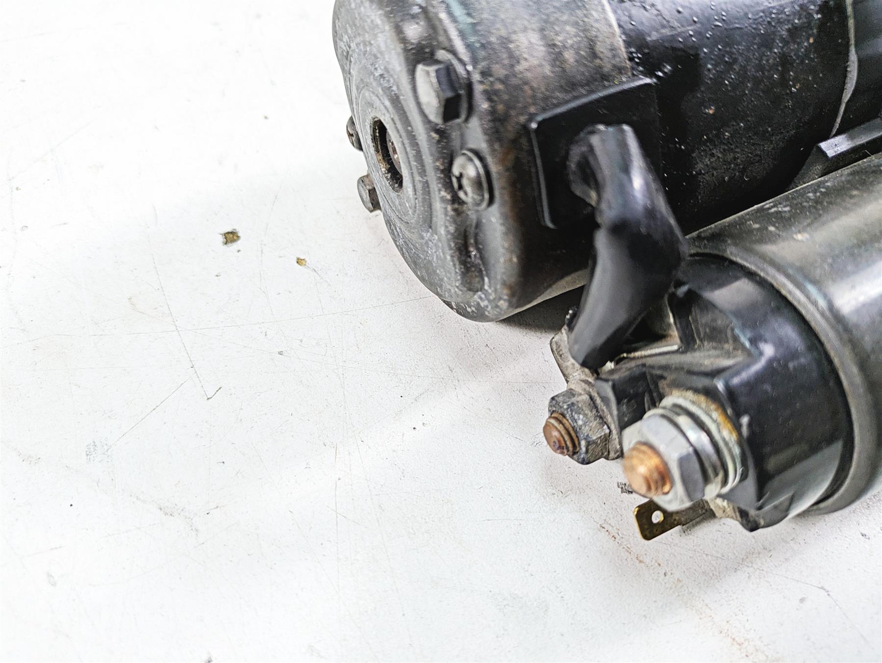 2013 Moto Guzzi V7 750 Stone Engine Starter Motor & Cover GU05730730 {{ shop.shopifyCountryName }} - Mototech271