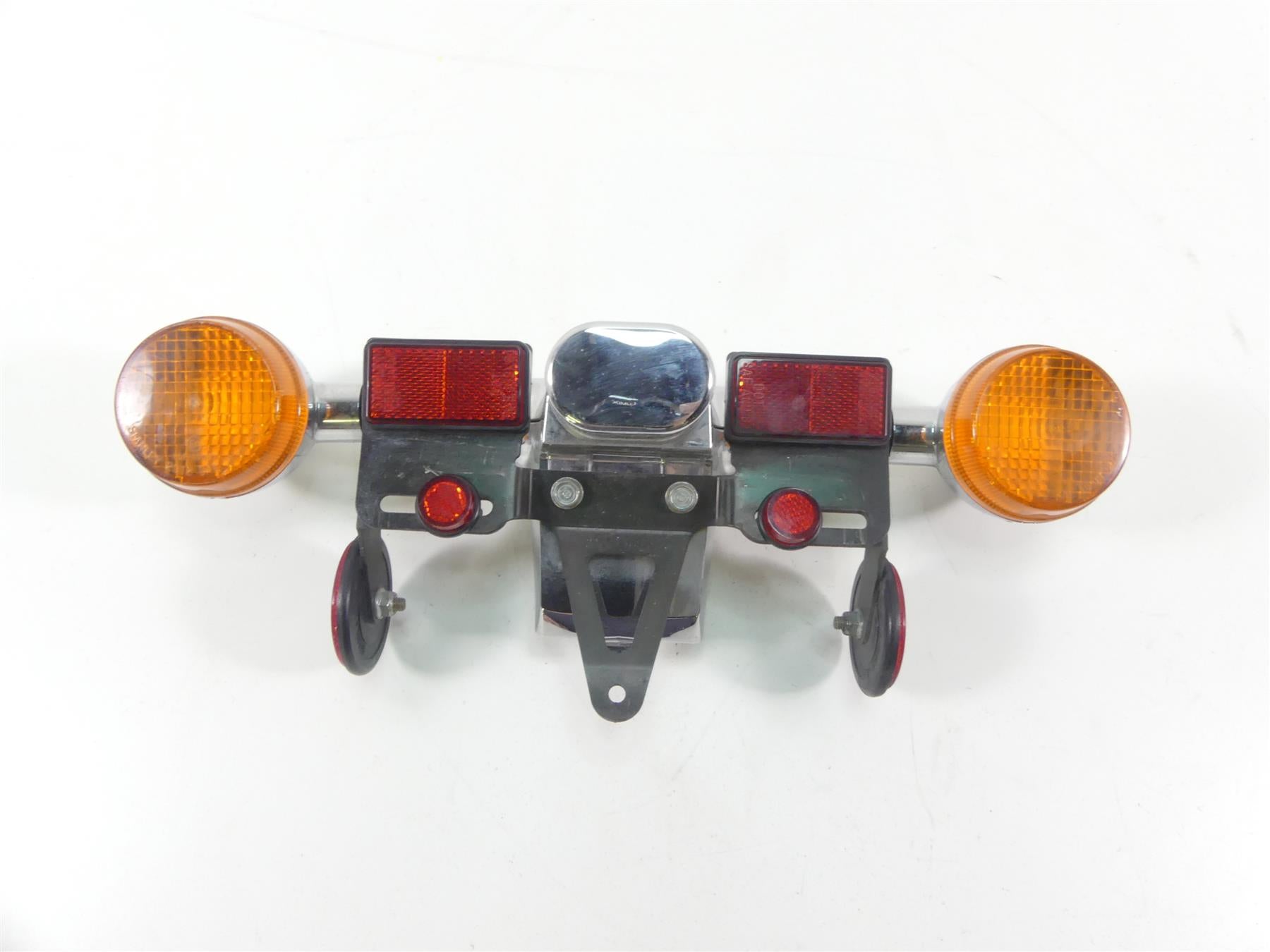 2003 Honda VT1100 C2 Shadow Sabre Rear Blinker Plate Holder Set 33600-MBA-612 {{ shop.shopifyCountryName }} - Mototech271