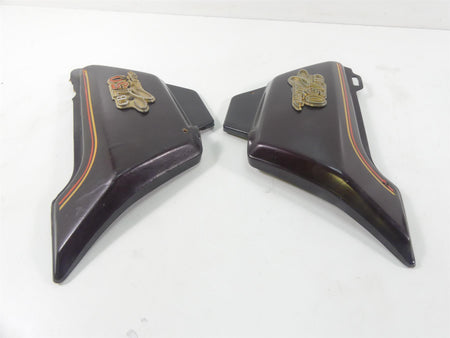 1980 Honda CB750C Custom Left Right Side Cover Emblem Set 83610-425-730ZA {{ shop.shopifyCountryName }} - Mototech271