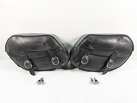 2009 Harley Dyna FXDFSE CVO Fat Bob Saddlebag Saddle Bags Set 9036906D {{ shop.shopifyCountryName }} - Mototech271