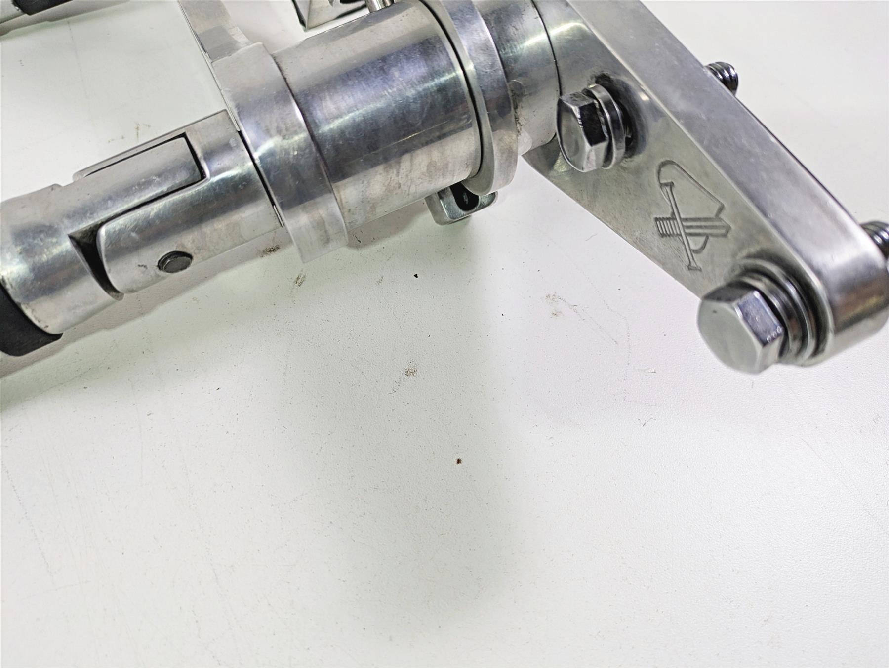 2002 Big Dog Pitbull Front Left Right Footpeg Master Cylinder Shifter Set {{ shop.shopifyCountryName }} - Mototech271