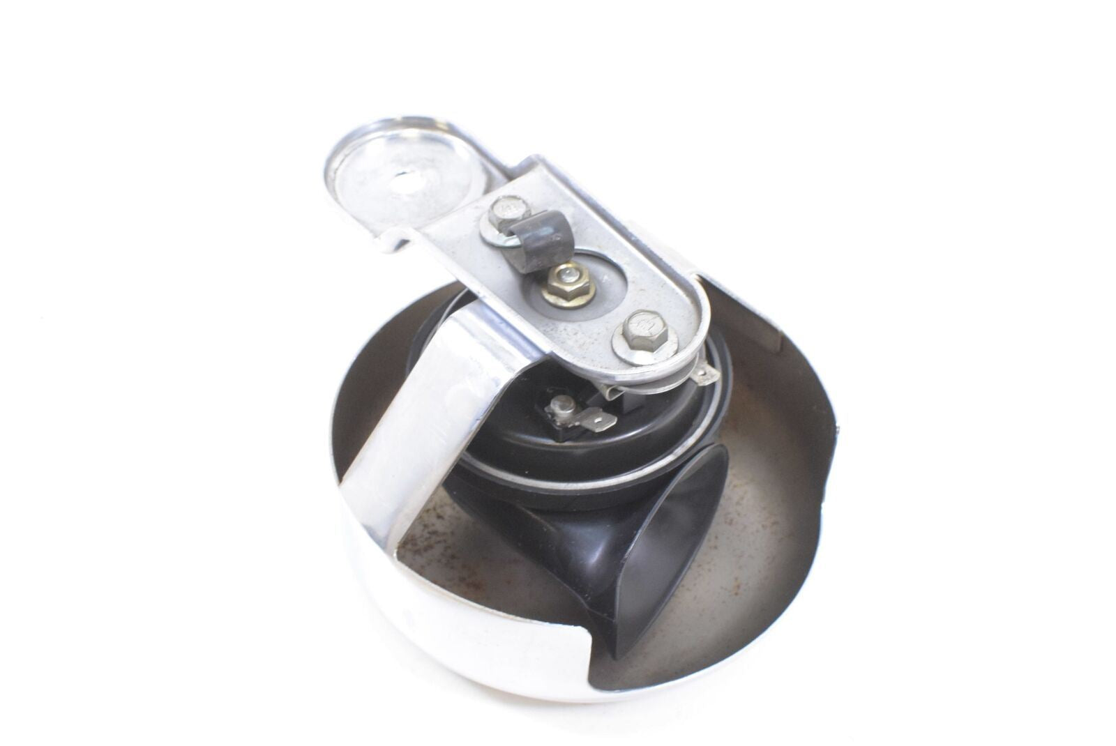2000 Harley Dyna FXD Super Glide Horn with Chrome Cover 61300478A {{ shop.shopifyCountryName }} - Mototech271