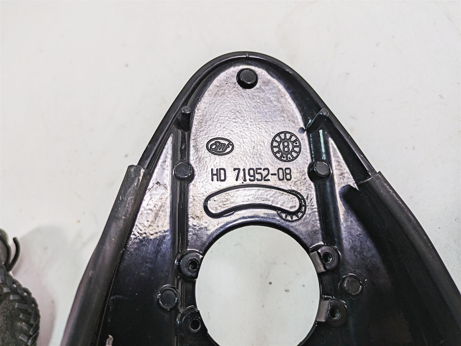 2009 Harley Softail FLSTSB Cross Bones Speedo Cover Tank Dash 71952-08 {{ shop.shopifyCountryName }} - Mototech271