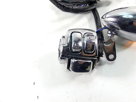 2005 Harley VRSCSE CVO V-Rod Left Right Hand Chrome Control Switches 71682-06 {{ shop.shopifyCountryName }} - Mototech271
