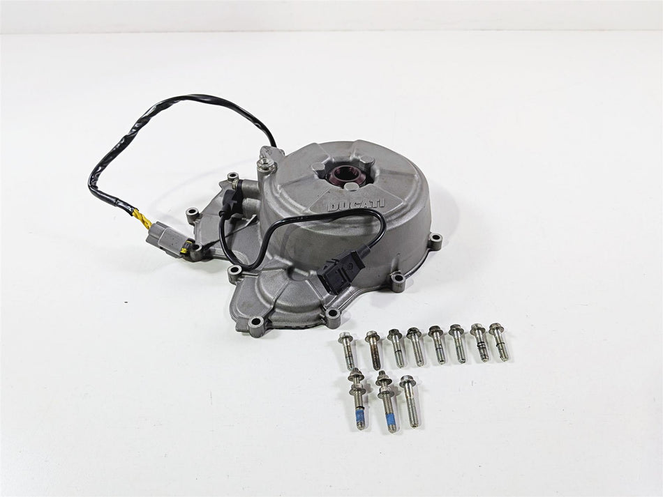 2017 Ducati Panigale 1299 Stator Alternator Generator Cover 24221081CB 26420531A-Mototech271