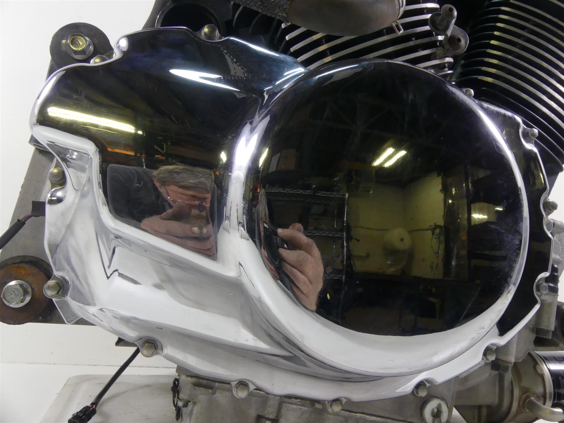 2007 Suzuki M109R VZR1800 Boulevard Running Engine Motor 43K -Video 11300-48861 {{ shop.shopifyCountryName }} - Mototech271