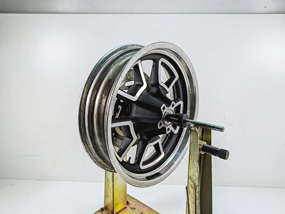 2015 Harley FXDL Dyna Low Rider Straight 17x4.5 Cast Rear Wheel Rim 40900289 {{ shop.shopifyCountryName }} - Mototech271