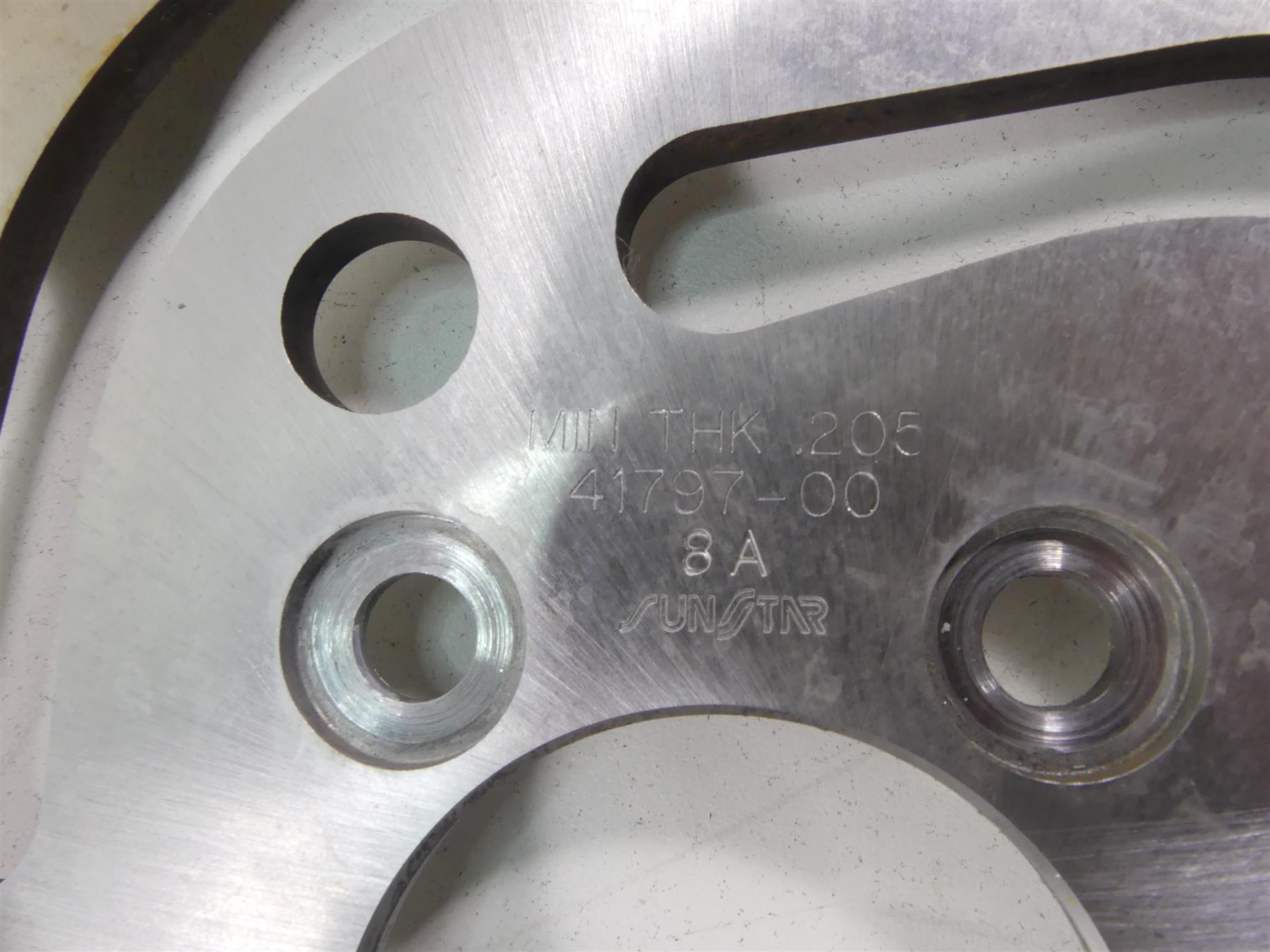 2018 Harley FLHC Softail Heritage Sunstar Rear Brake Disc Rotor 41797-00 {{ shop.shopifyCountryName }} - Mototech271