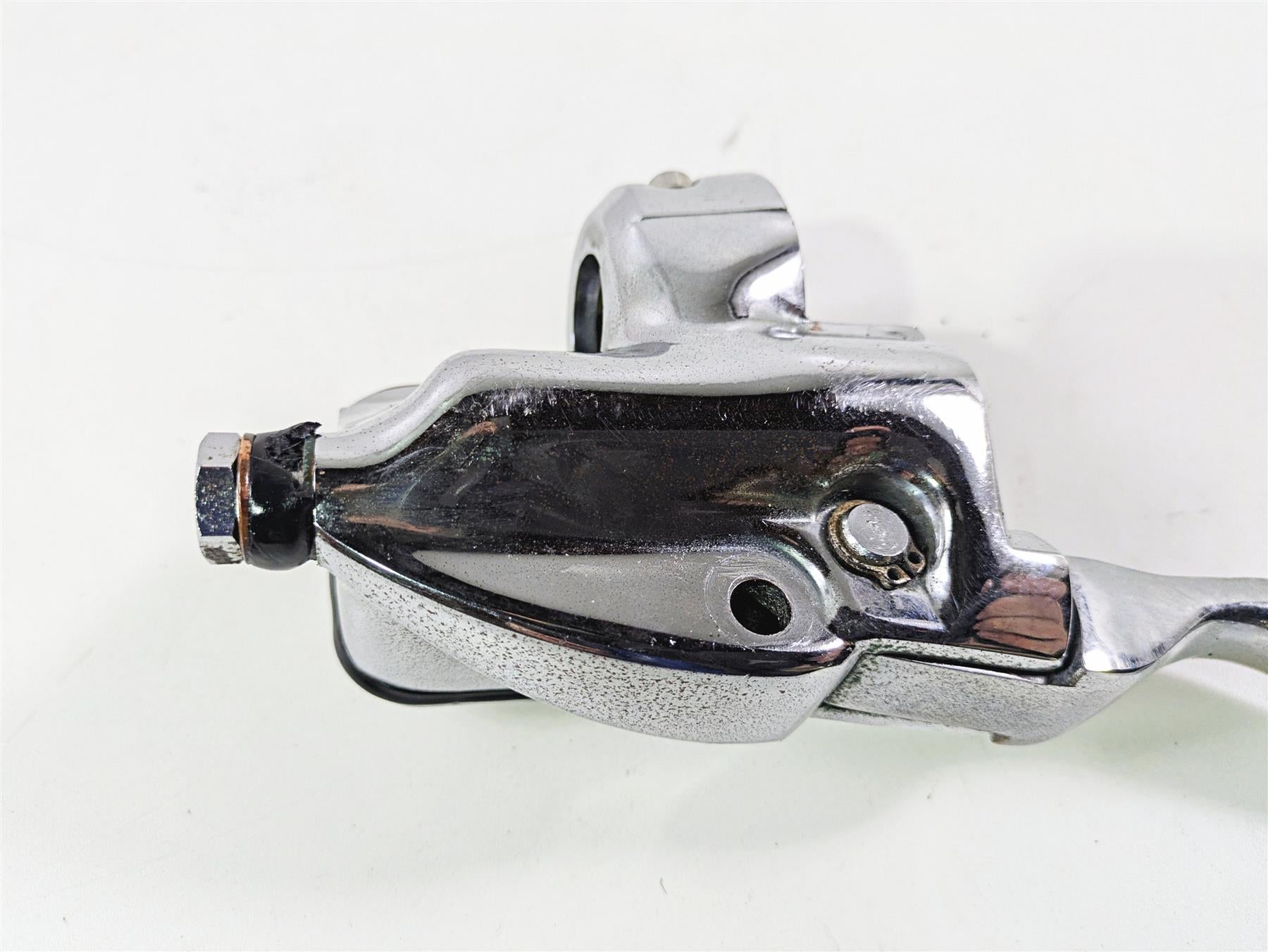 2002 Big Dog Pitbull Harley 1" Clamp Front Brake Master Cylinder Chrome 5/8 {{ shop.shopifyCountryName }} - Mototech271