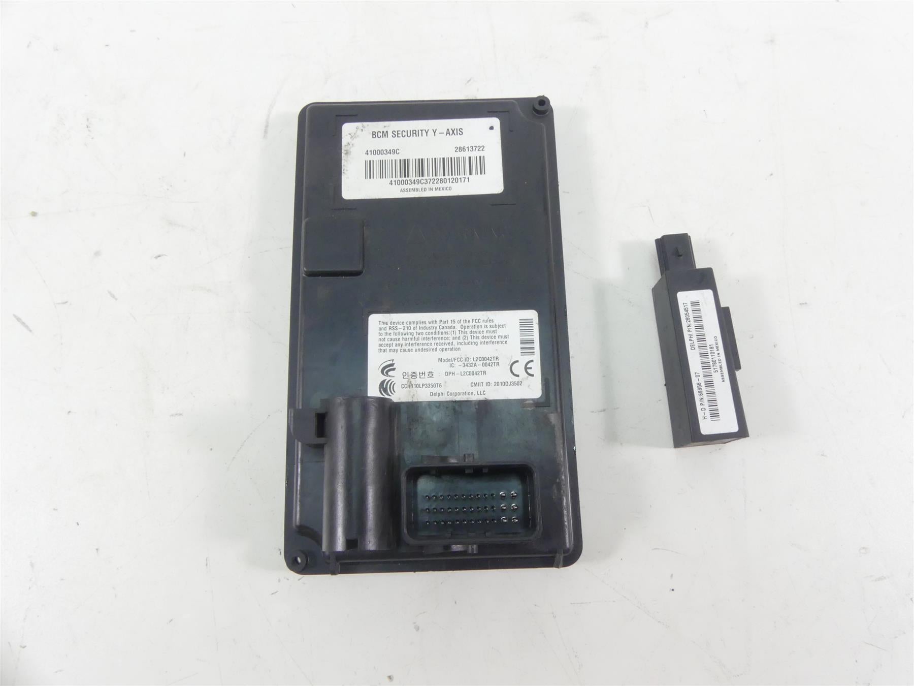 2018 Harley FLHC Softail Heritage Bcm Security Y-Axis Module - Read 41000349C
