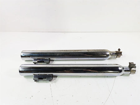 2008 Harley Touring FLHTP Electra Glide Straight Slip On Exhaust Muffler 3" Set {{ shop.shopifyCountryName }} - Mototech271