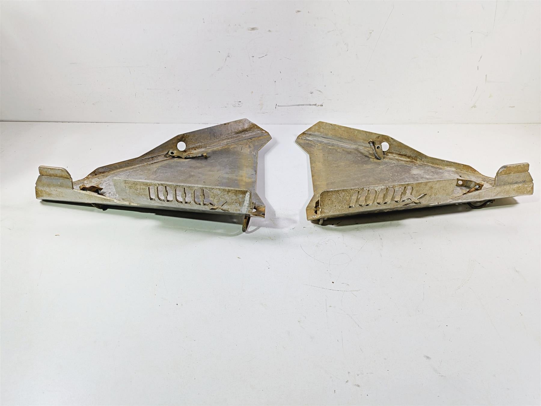 2015 Arctic Cat Wildcat 1000 X LTD Aluminum Front Lower Control Arm Skid Plates | Mototech271
