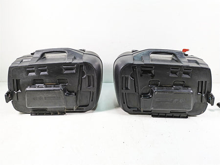 2013 Moto Guzzi V7 750 Stone Saddlebag Hard Bag & Luggage Rack Pannier Set {{ shop.shopifyCountryName }} - Mototech271