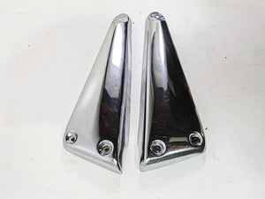2006 Triumph Rocket 3 Rear Chrome Side Guards Covers Struts T2081425 T2081430