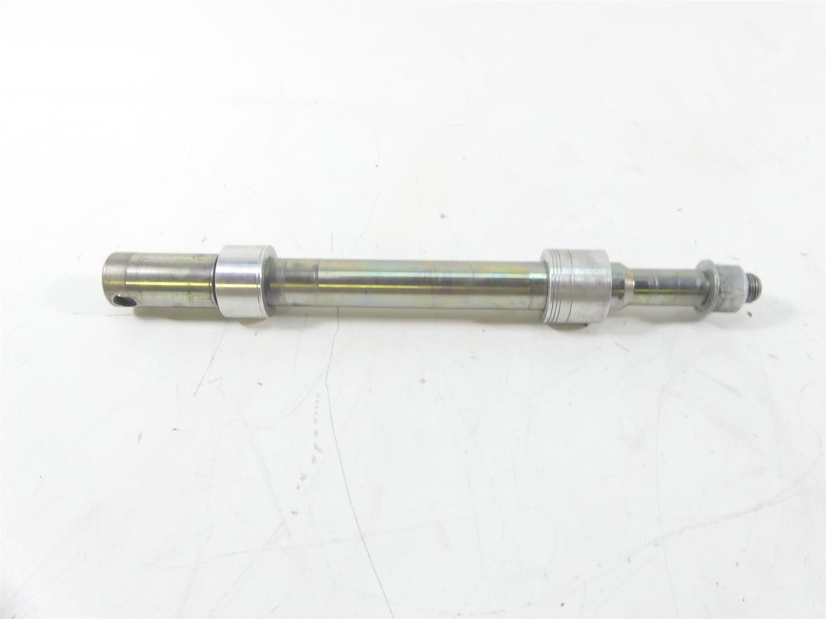 2009 Harley FXDF Dyna Fat Bob Straight 25mm Front Axle Wheel Spindle 41547-07A {{ shop.shopifyCountryName }} - Mototech271