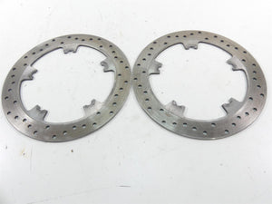 2012 Harley VRSCF Muscle Rod Front Brake Rotor Disc Set 44553-06A | Mototech271