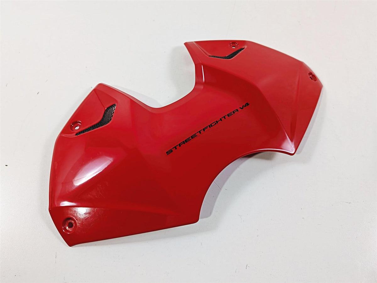 2023 Ducati Streetfighter V4 Front Red Fuel Gas Tank Fairing Cover 4801D691A-Mototech271