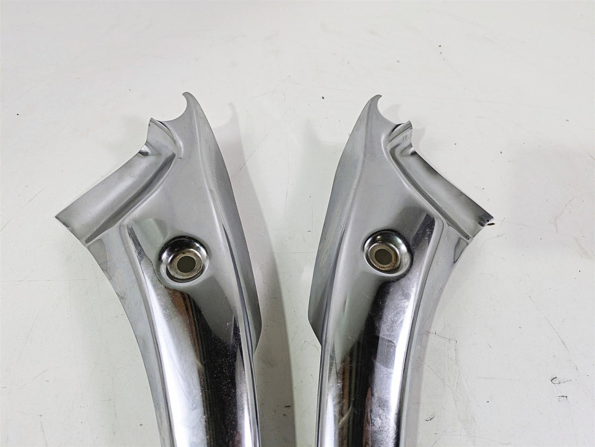2006 Triumph Rocket 3 Rear Fender Chrome Braces Struts Covers T2306014 T2306024 {{ shop.shopifyCountryName }} - Mototech271