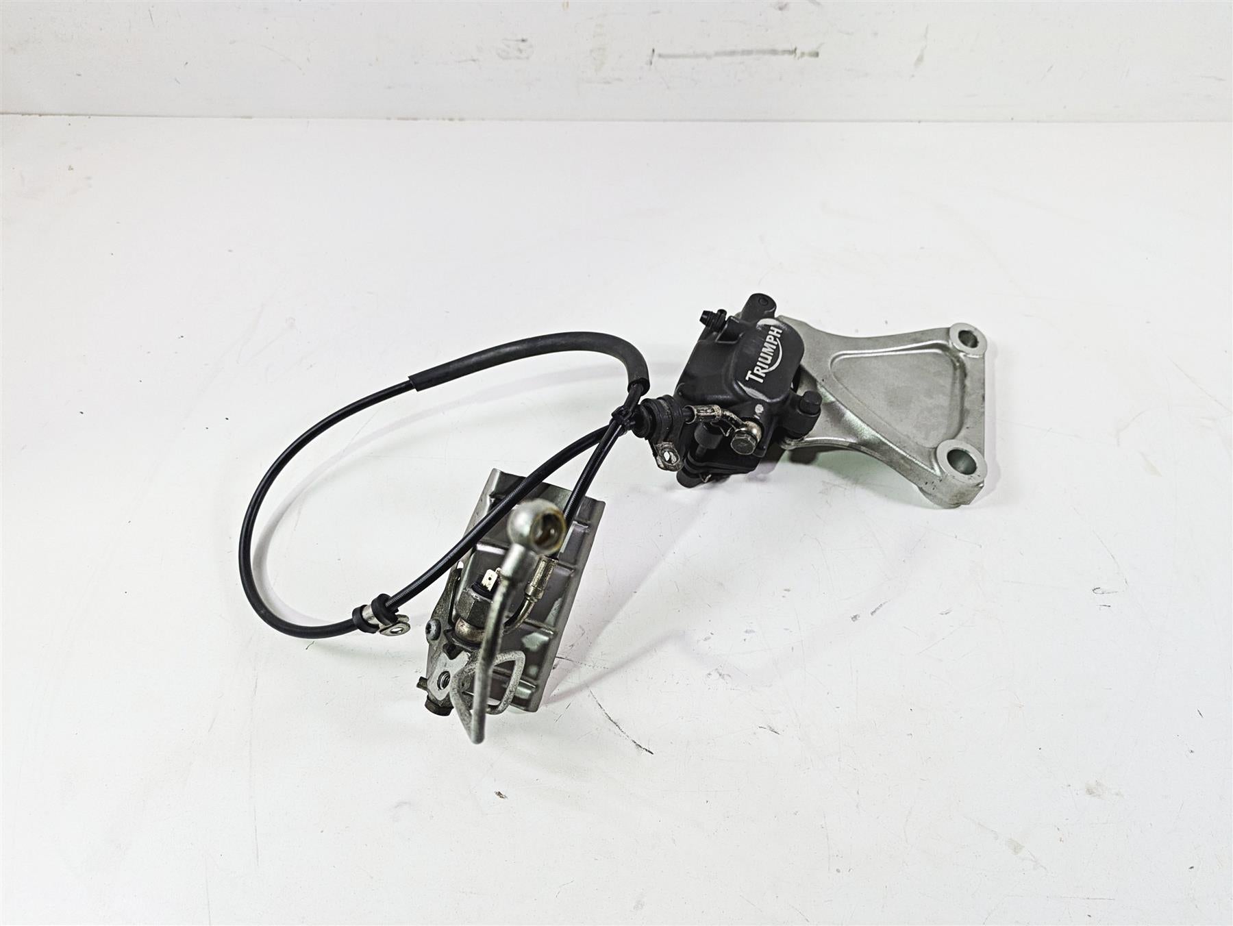 2006 Triumph Rocket 3 Rear Brake Caliper & Bracket & Line Set T2020703 {{ shop.shopifyCountryName }} - Mototech271