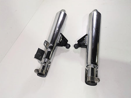 2013 Triumph Bonneville Stock Exhaust Pipe Muffler Set T2206490 T2206485 {{ shop.shopifyCountryName }} - Mototech271