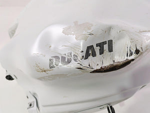 2019 Ducati Supersport 939 S White Dented Gas Fuel Petrol Tank 58612531BW | Mototech271