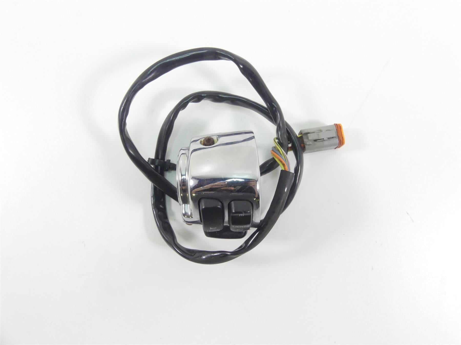 1999 Harley Dyna FXDL Low Rider Left Hand Chrome Control Switch 71682-06A {{ shop.shopifyCountryName }} - Mototech271