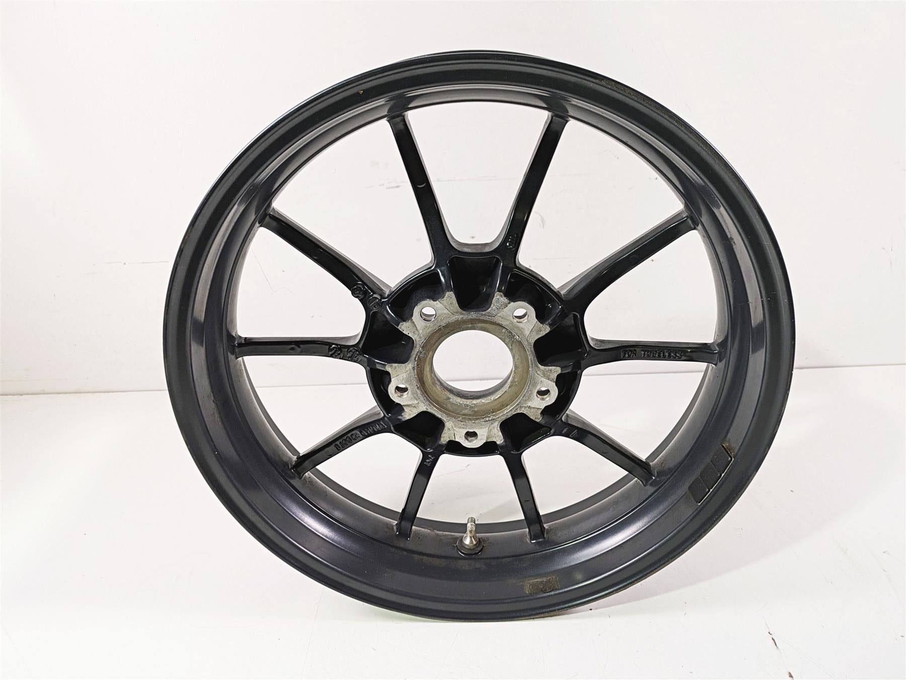 2013 Triumph Tiger 1215 Explorer Straight 17x4 Rear Wheel Cast Rim T2013222 {{ shop.shopifyCountryName }} - Mototech271