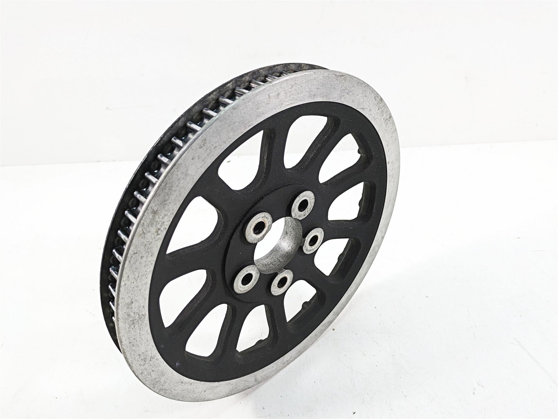 2009 Harley Softail FLSTSB Cross Bones Rear Drive Belt Pulley 66T 7/8 37715-07 {{ shop.shopifyCountryName }} - Mototech271