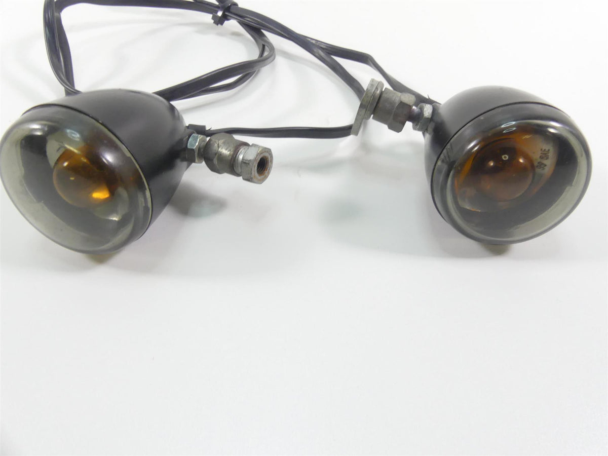 2008 Harley Softail FLSTSB Cross Bones Front Turn Signal Set -Read 68804-06 {{ shop.shopifyCountryName }} - Mototech271