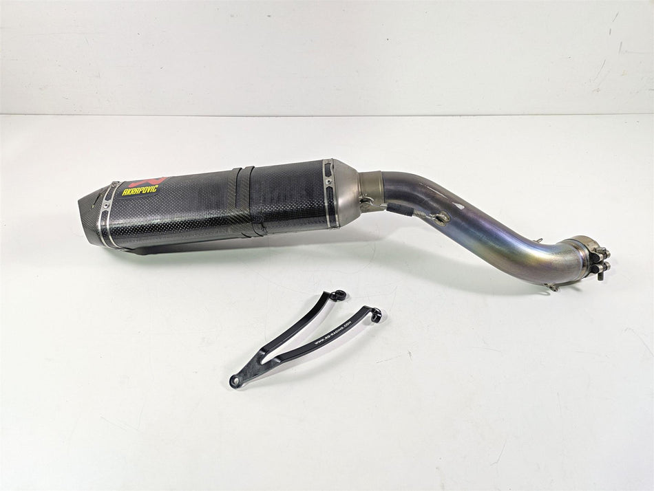 2017 Aprilia RSV 1100 Tuono V4 Factory Akrapovic Carbon Exhaust Read S-A10SO9-RC {{ shop.shopifyCountryName }} - Mototech271
