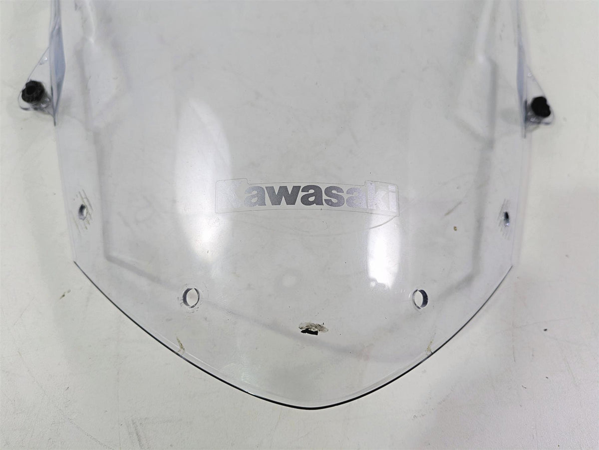 2020 Kawasaki ZX6R ZX636 Ninja Oem Stock Clear Wind Shield Windscreen 39154-0030 {{ shop.shopifyCountryName }} - Mototech271