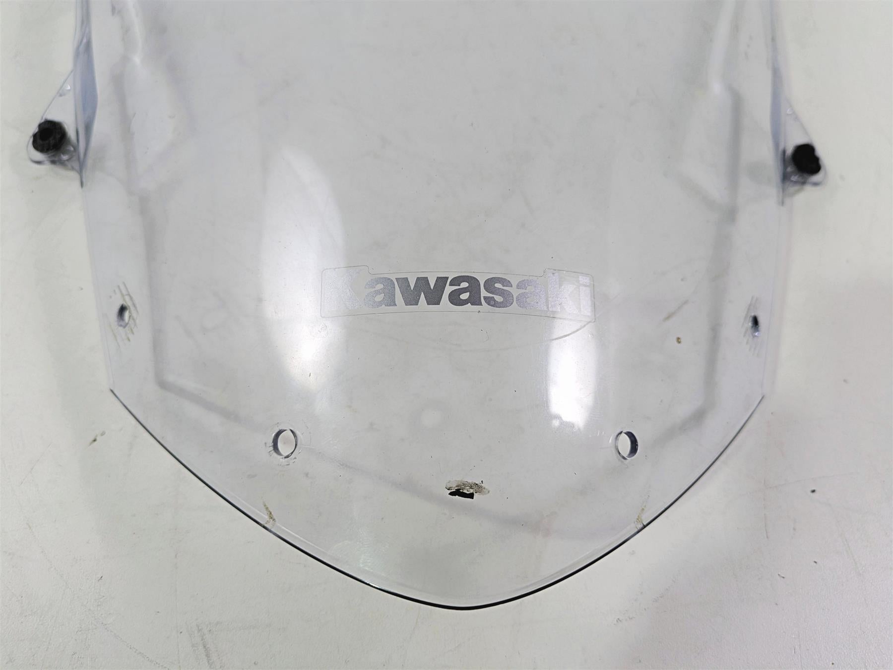 2020 Kawasaki ZX6R ZX636 Ninja Oem Stock Clear Wind Shield Windscreen 39154-0030 {{ shop.shopifyCountryName }} - Mototech271