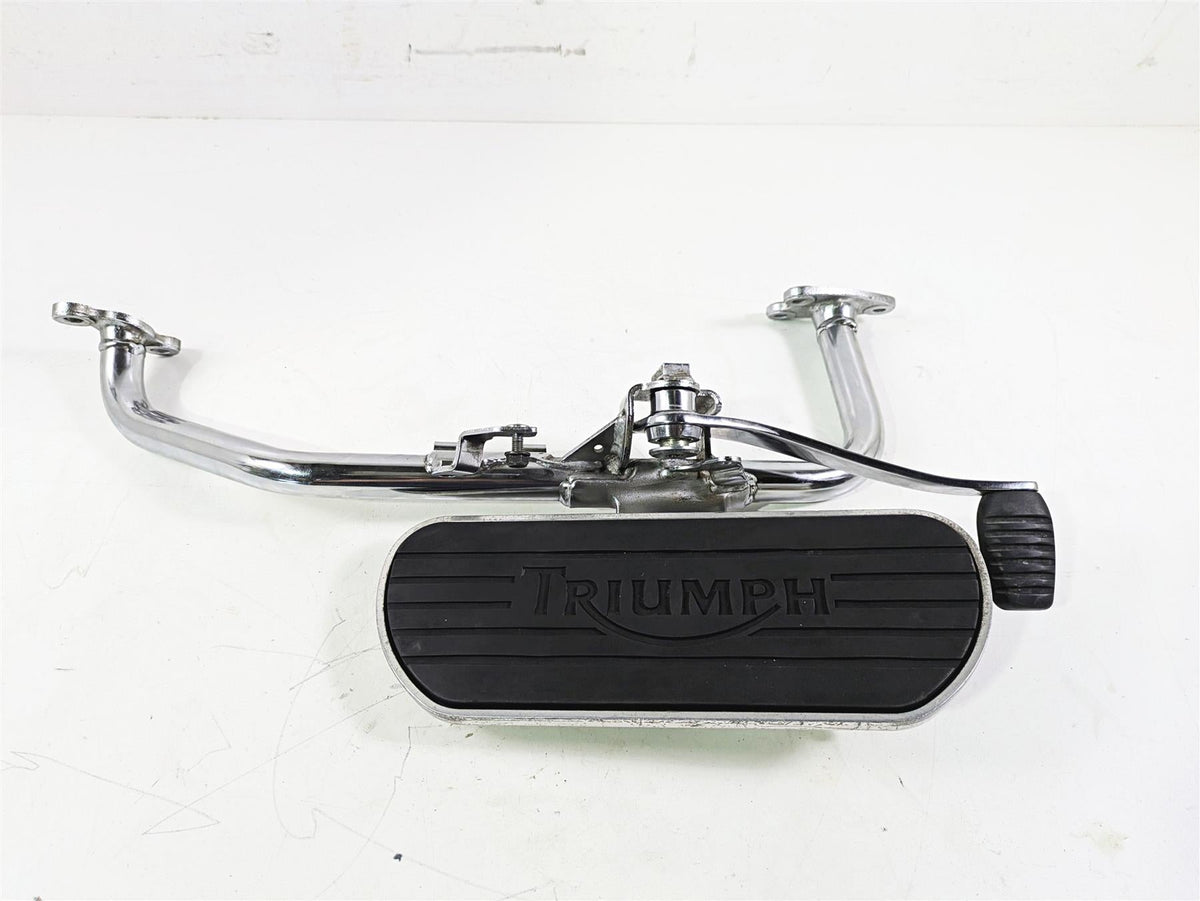 2006 Triumph Rocket 3 Right Rider Foot Peg Mount & Brake Pedal T2083010 {{ shop.shopifyCountryName }} - Mototech271