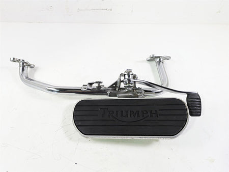 2006 Triumph Rocket 3 Right Rider Foot Peg Mount & Brake Pedal T2083010 {{ shop.shopifyCountryName }} - Mototech271
