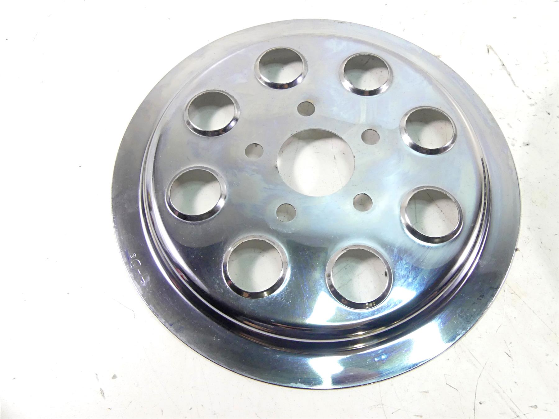 1997 Harley Sportster XL1200 C Rear Belt Pulley 61T + Chrome Cover 40246-91 {{ shop.shopifyCountryName }} - Mototech271